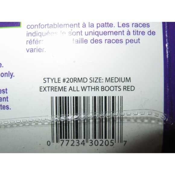 Fashion Pet Extreme All Weather Boots reflective Waterproof non-skid Canine - Picture 6 of 11